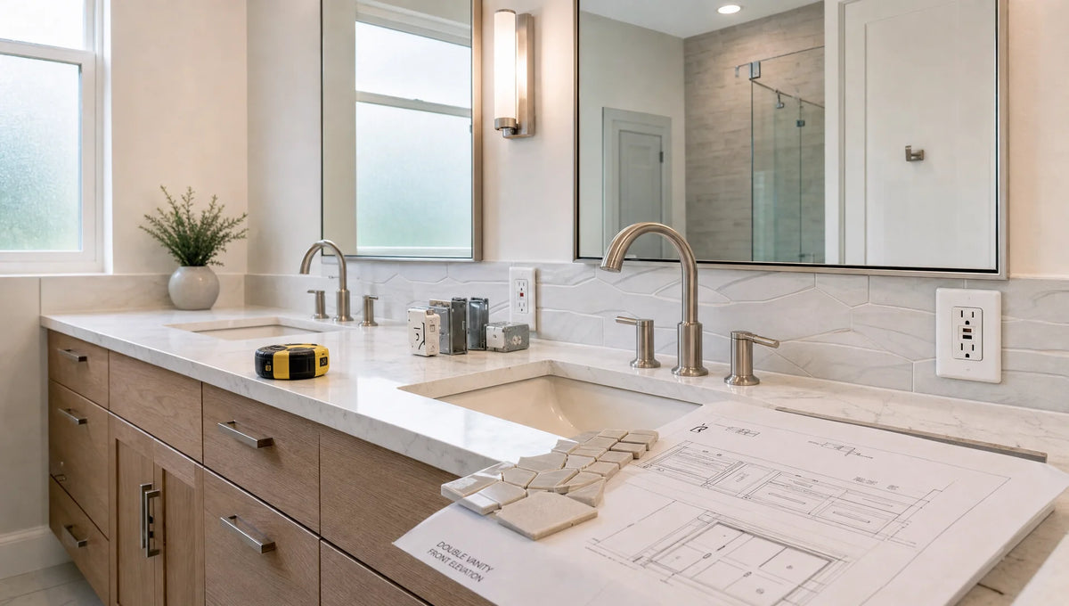 Bathroom Vanity Outlet Placement: Code, Safety, and Remodel Planning