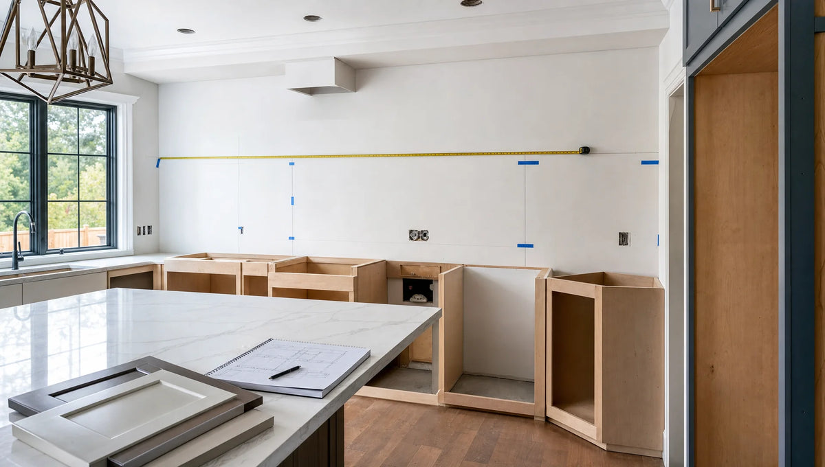 How to Measure Your Kitchen for RTA Cabinets