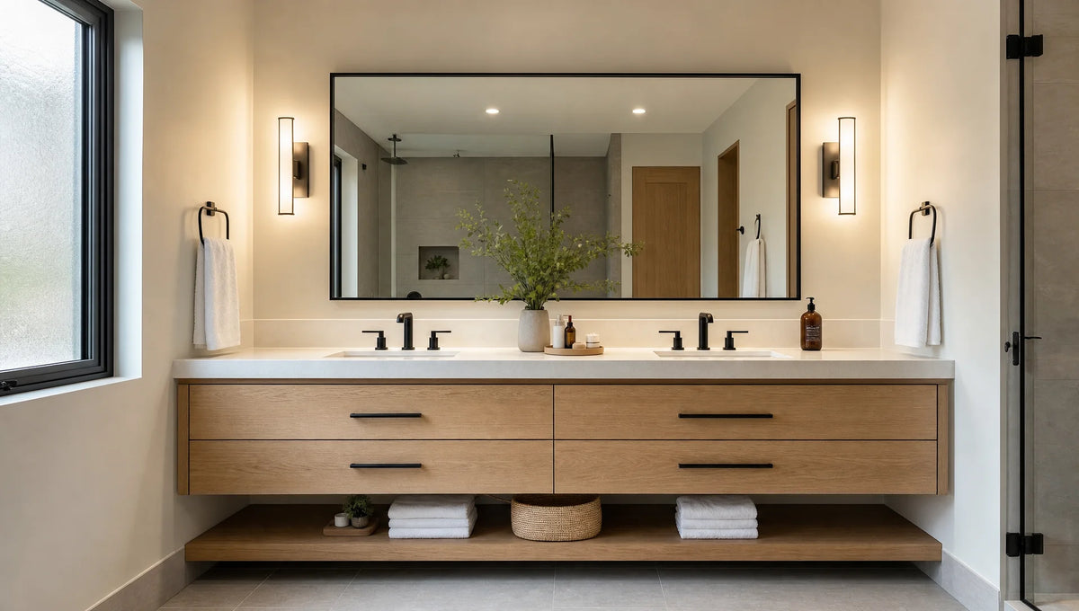 Bathroom Vanity Lighting: Placement Ideas for a Well-Lit Remodel