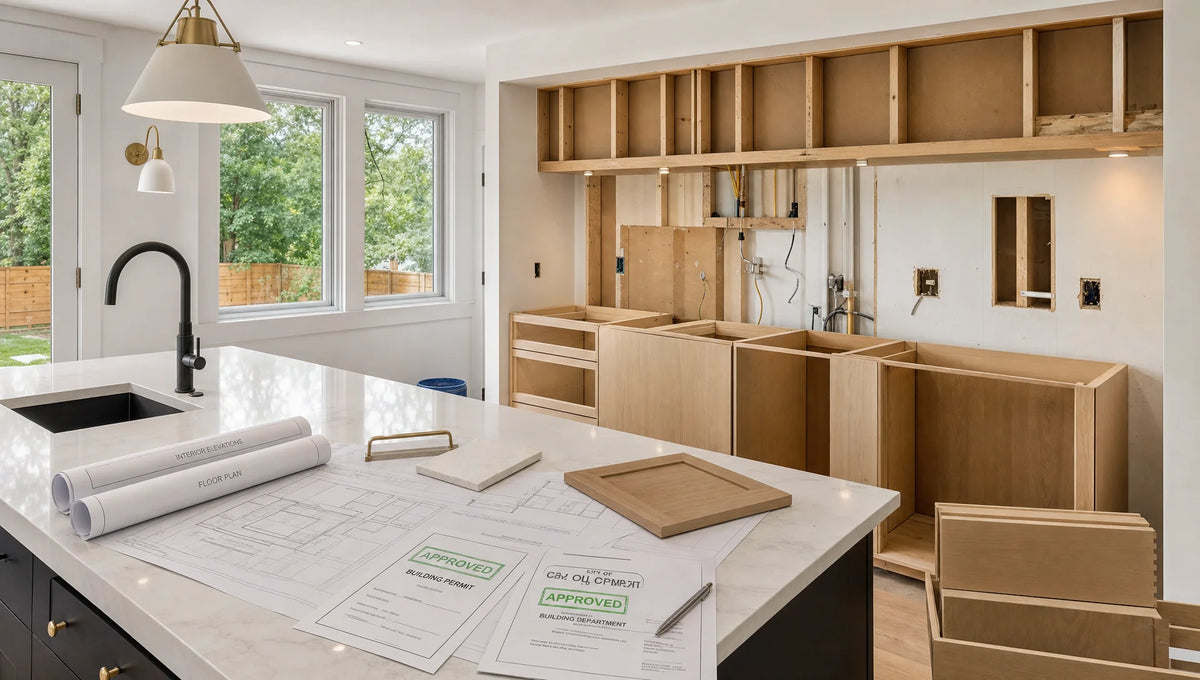 Kitchen Remodel Permits: When You Need Approval Before Cabinet Installation