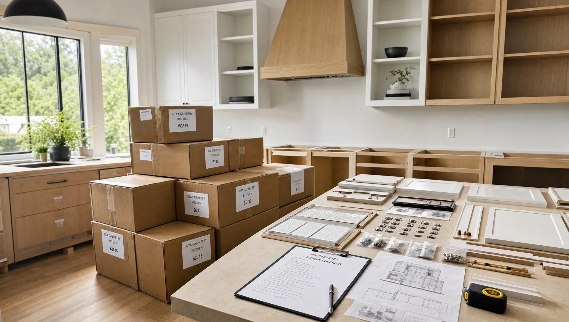 How to Ensure Your RTA Cabinet Order Arrives Complete