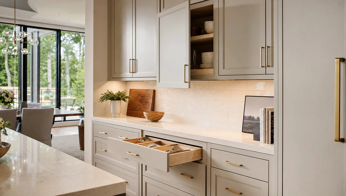 Soft-Close Kitchen Cabinets: What the Feature Adds to a Remodel