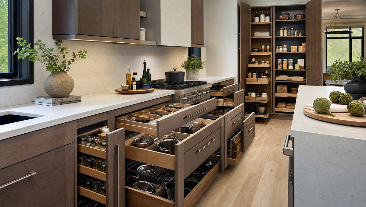 Kitchen Cabinet Storage Ideas That Make Everyday Cooking Easier