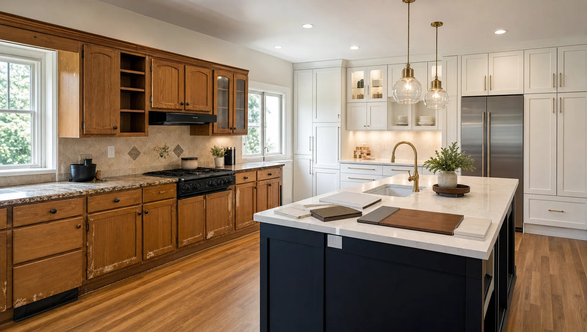 Kitchen Cabinet Refacing: When New Cabinets Are the Better Investment