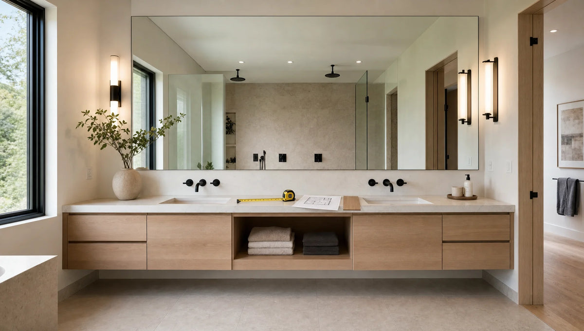 Bathroom Vanity Dimensions: Standard Heights, Depths, and Widths