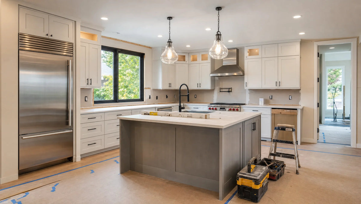 Kitchen Remodel Sequence: When Cabinets, Counters, and Appliances Go In