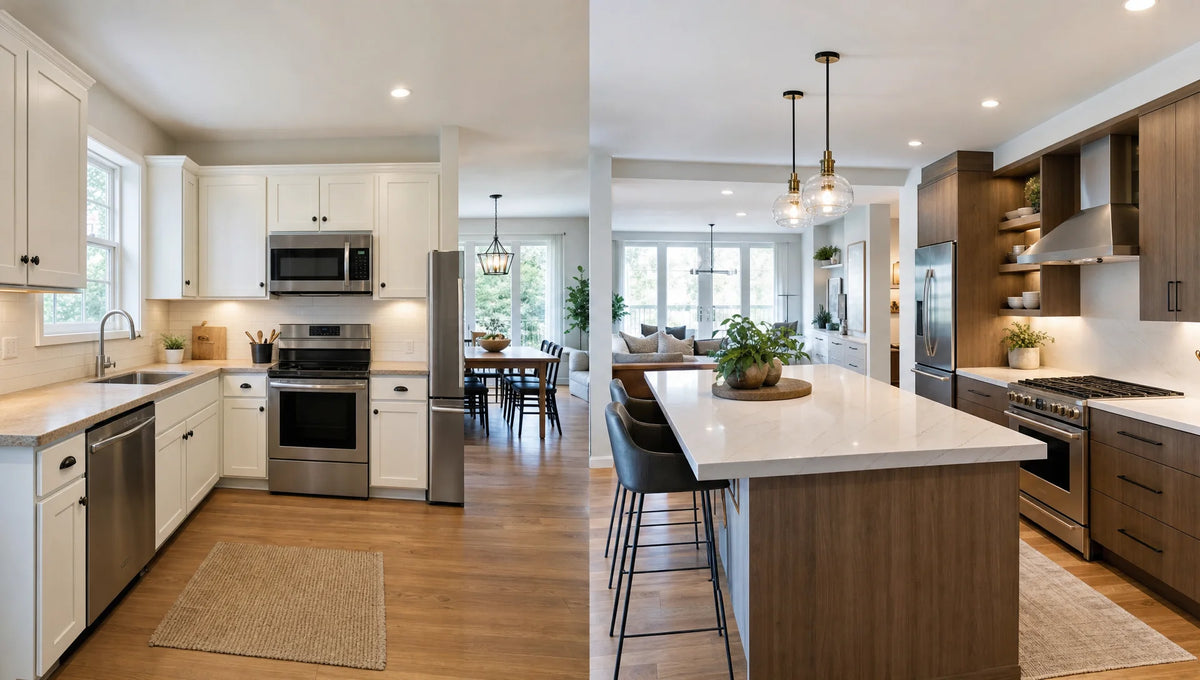 Cabinet refacing or replacement: Compare cost, time, and results