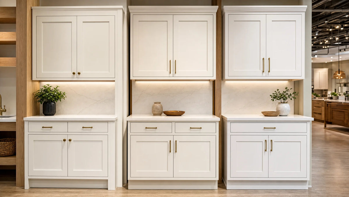 Cabinet door overlay explained: Inset, full overlay, and partial overlay