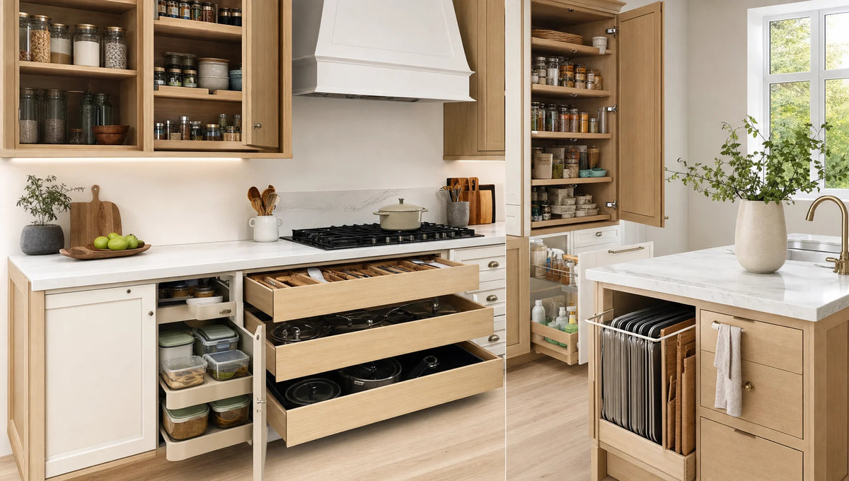 Kitchen Cabinet Organization: Storage Ideas for Busy Households