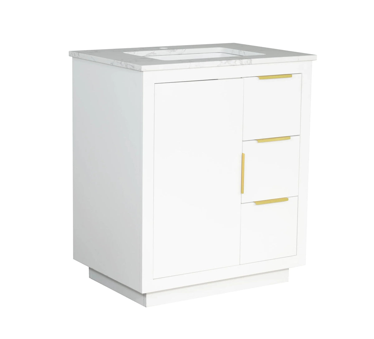 Flat Front Bathroom Vanities