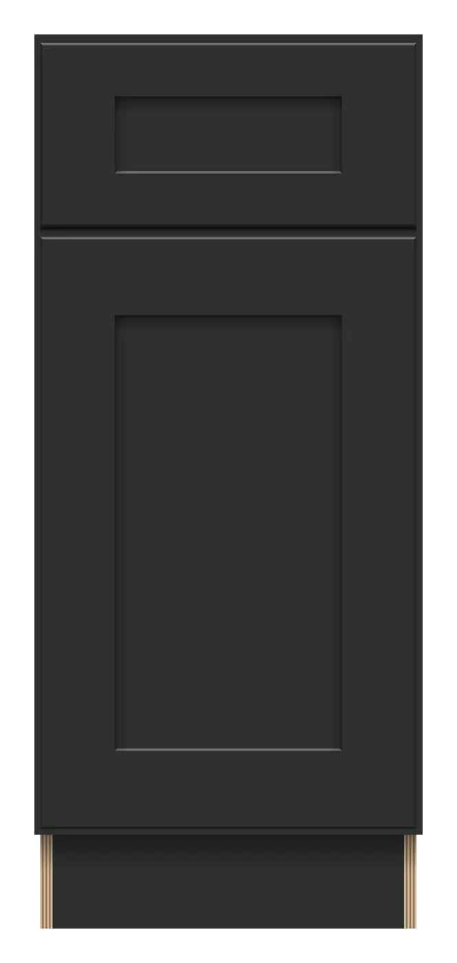 Craft Cabinetry - Black Shaker - RTA Cabinets