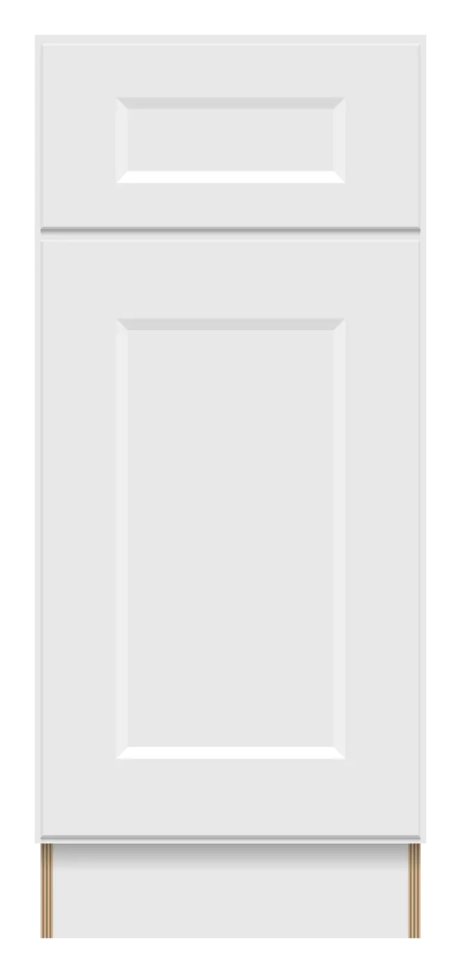 Craft Cabinetry - White Recessed - RTA Cabinets