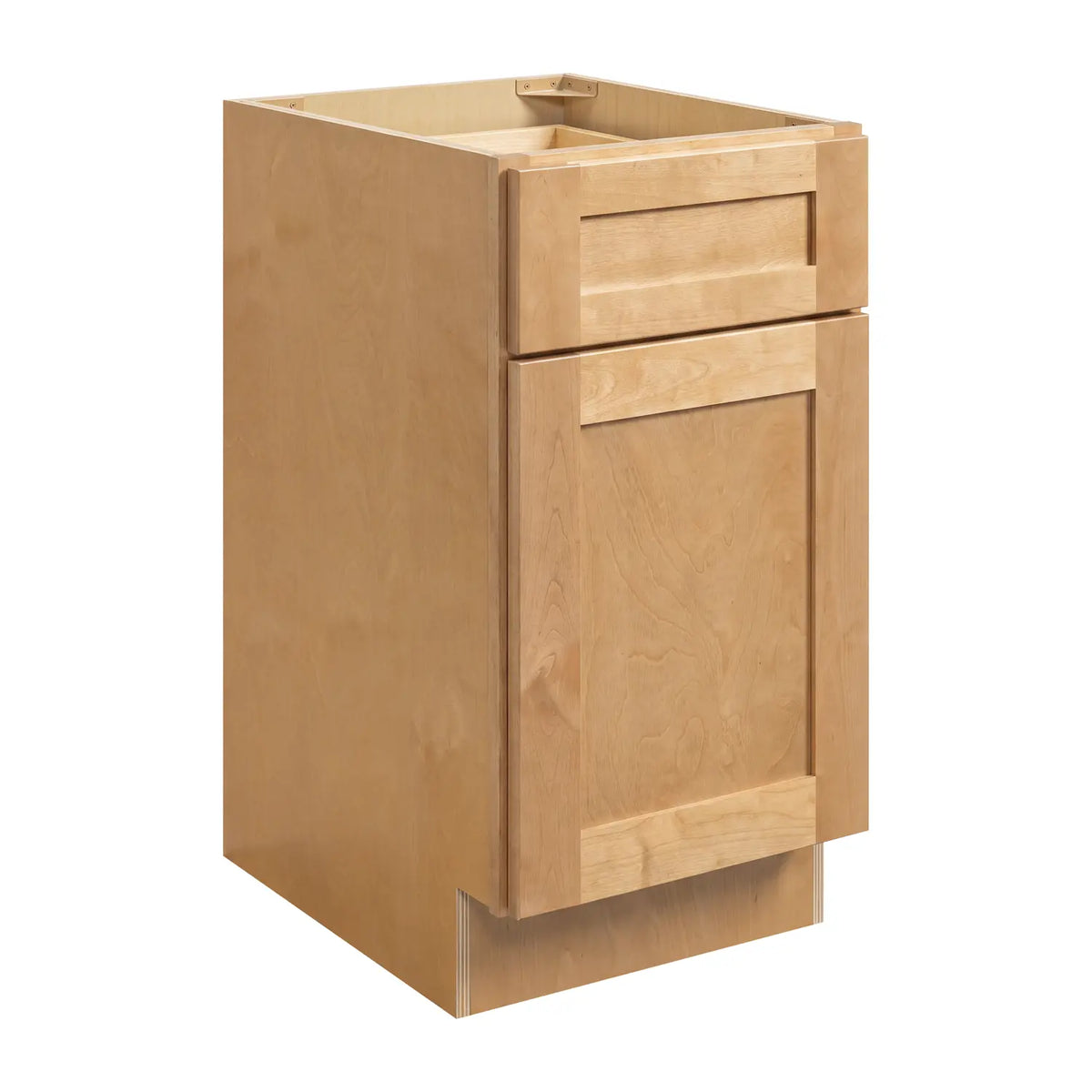 12”W Base Assembled Cabinet - Natural Shaker - Craft Cabinetry