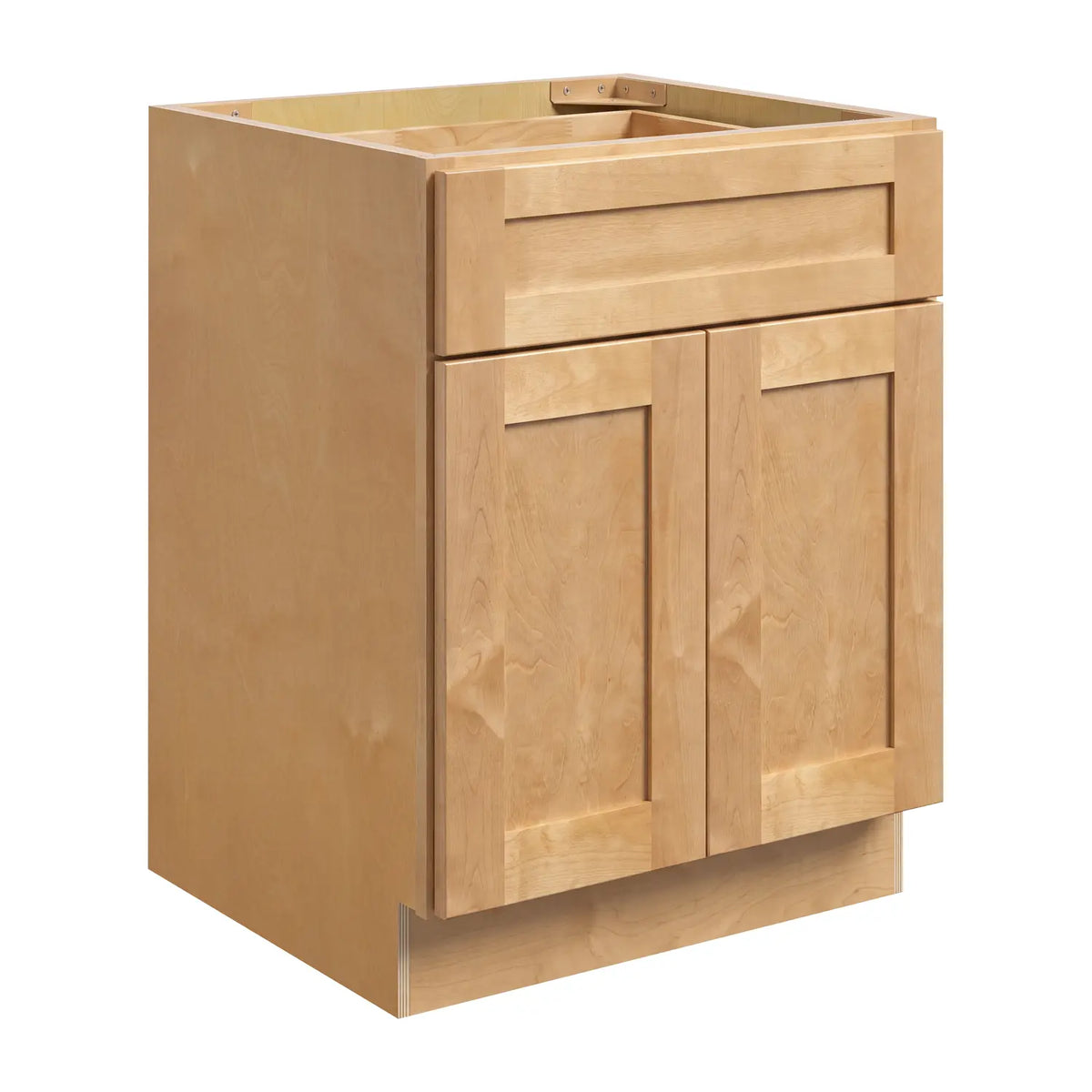 24”W Base Cabinet - Natural Shaker - Craft Cabinetry