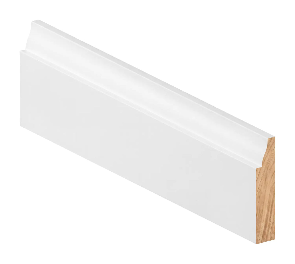 Base Board Molding - White Shaker - Craft Cabinetry