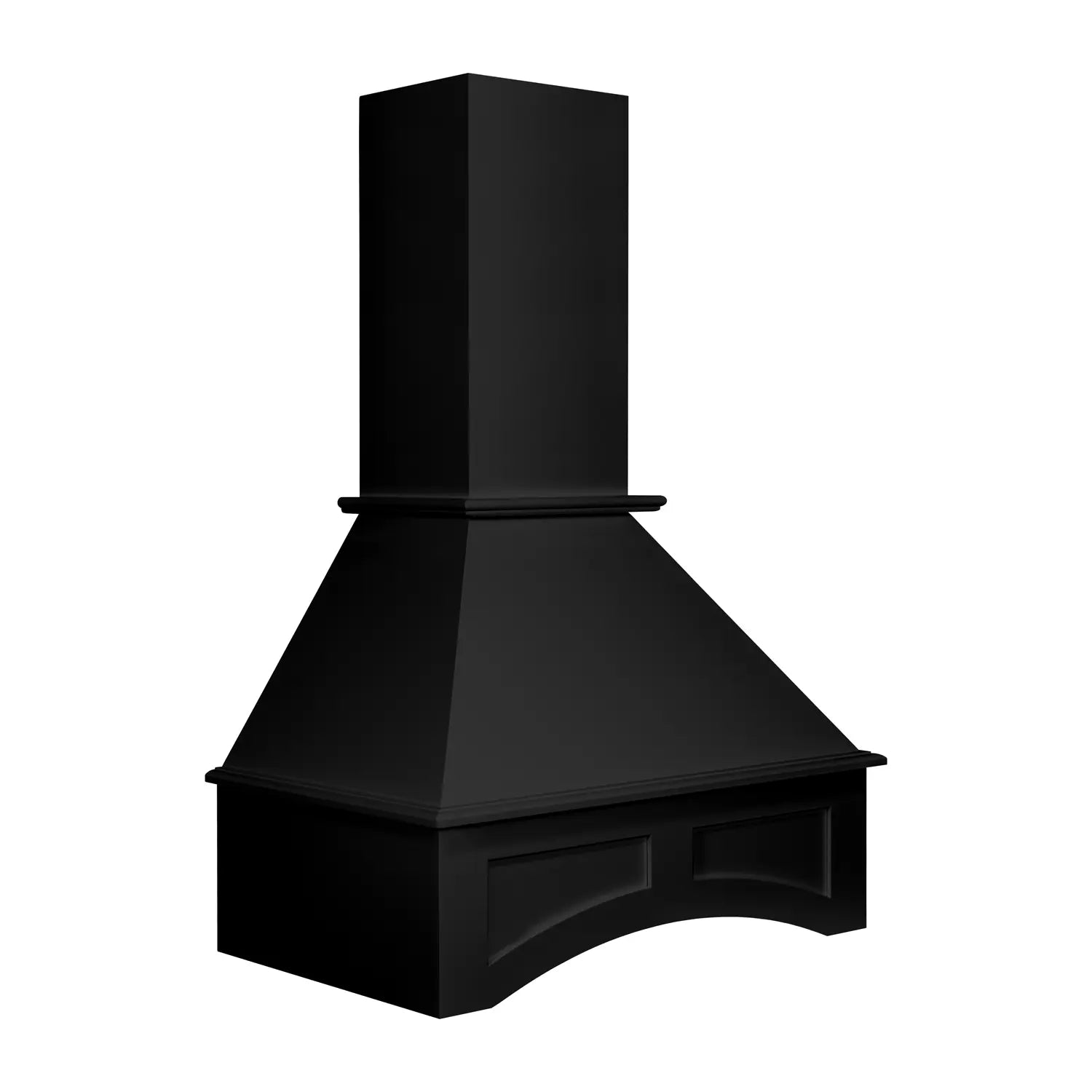 36" Hood - Black Shaker - Craft Cabinetry