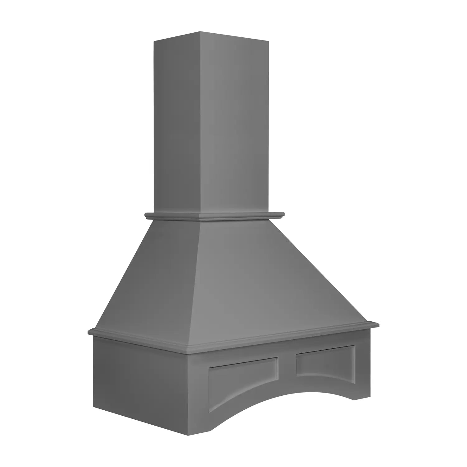 30" Hood - Gray Shaker - Craft Cabinetry