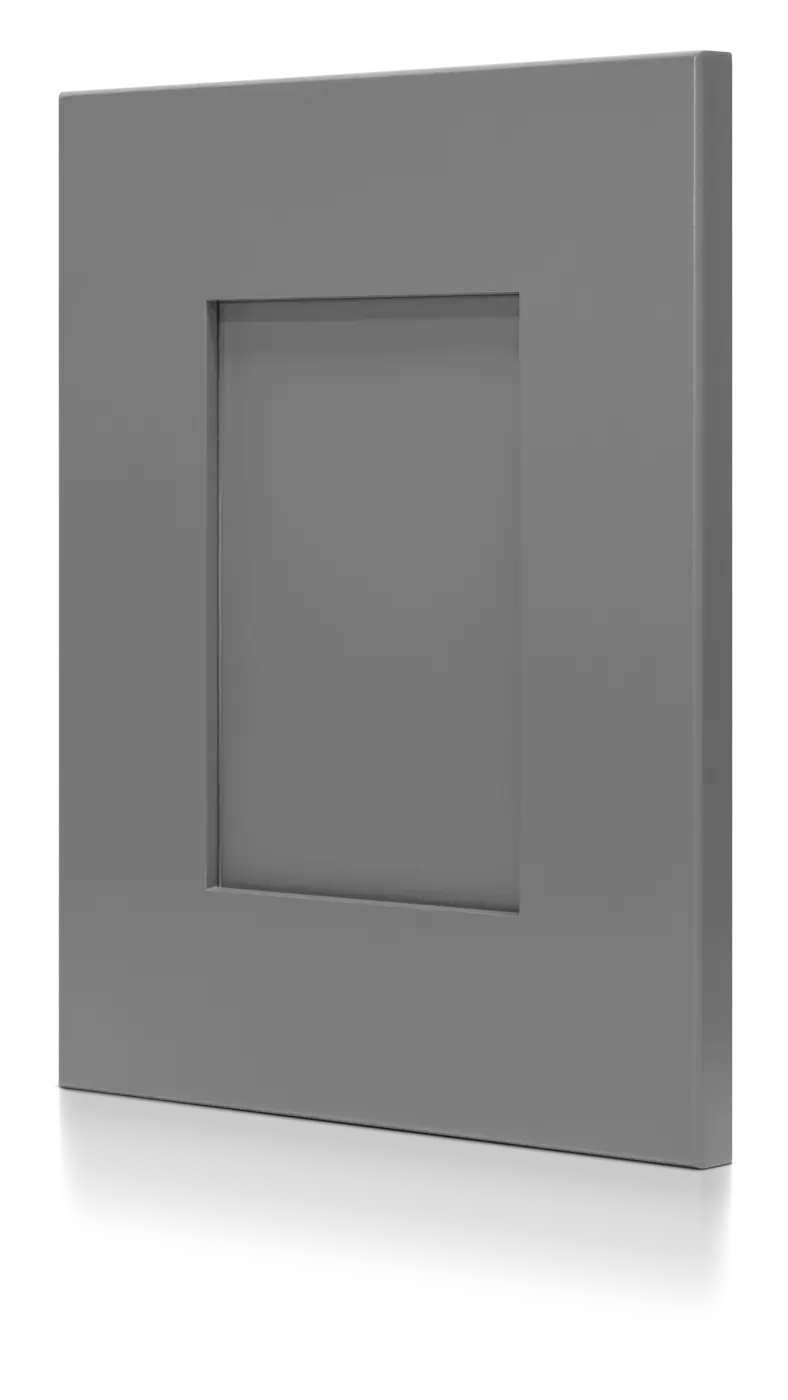 Gray Shaker Door Sample - RTA Cabinets - Craft Cabinetry