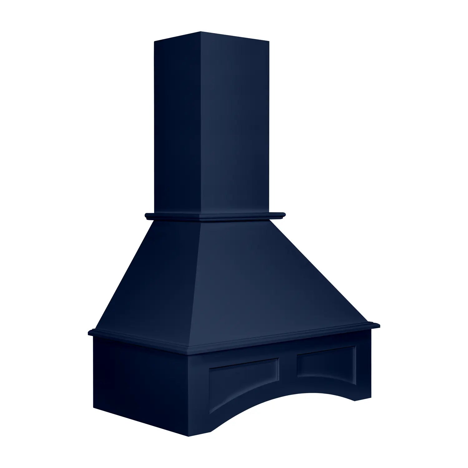 30" Hood - Navy Shaker - Craft Cabinetry