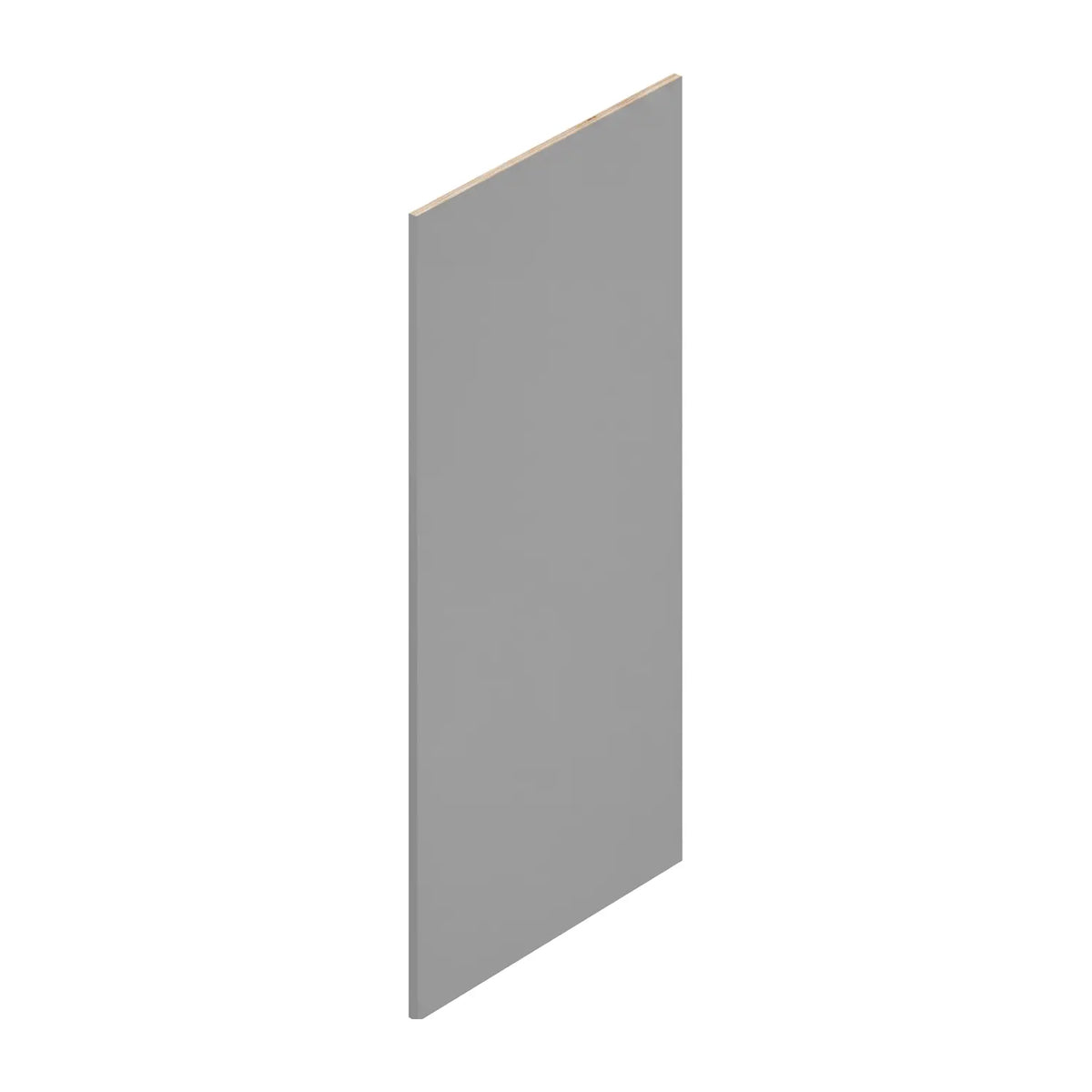 30" Refrigerator End Panel - Gray Shaker - Craft Cabinetry