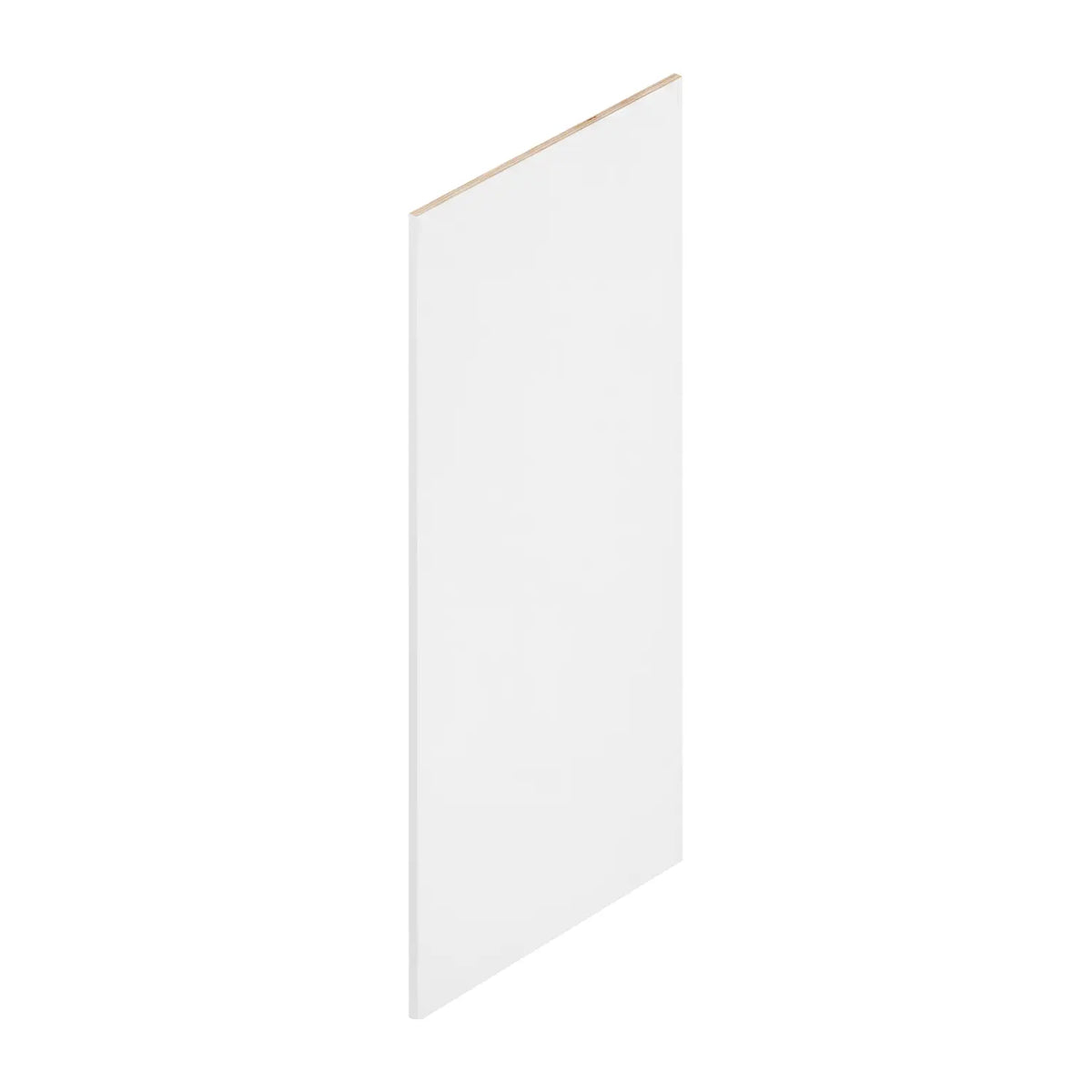 30" Refrigerator End Panel - White Shaker - Craft Cabinetry