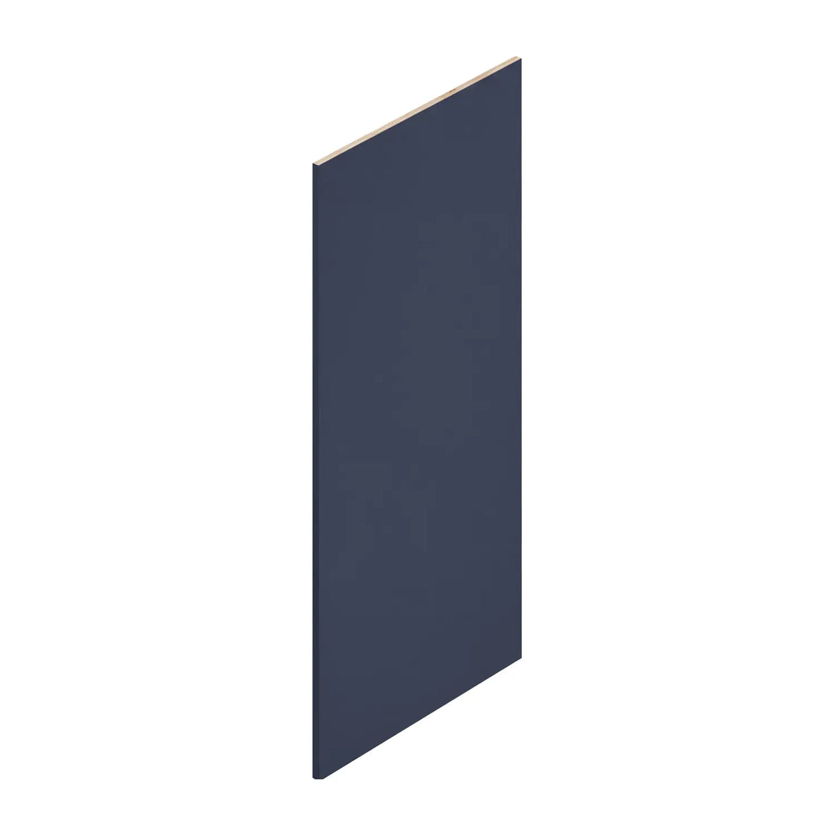 30" Refrigerator End Panel - Navy Shaker - Craft Cabinetry