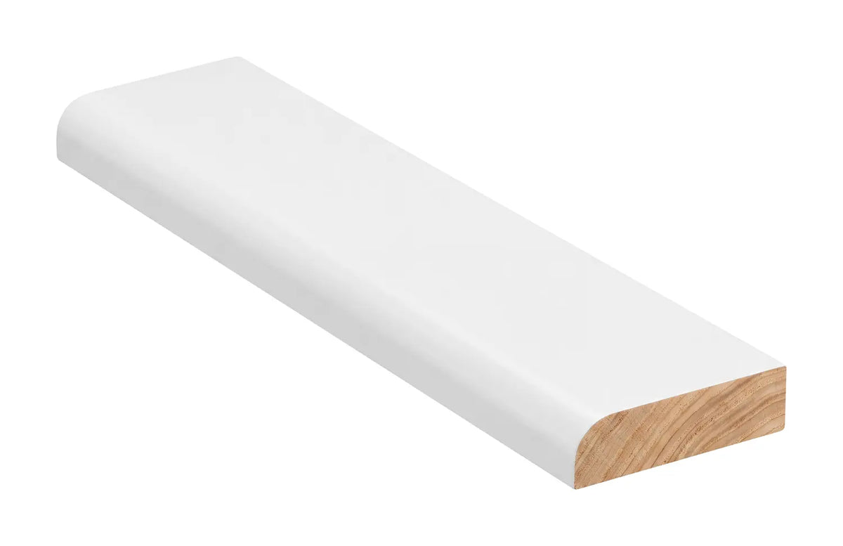 Scribe Molding - White Recessed - Craft Cabinetry