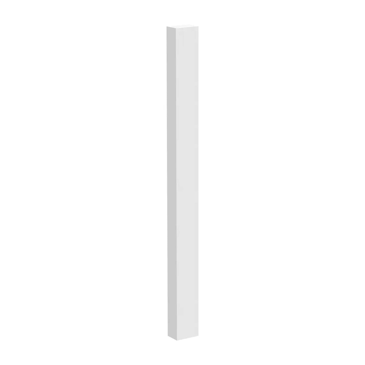 6"W Tall Filler - White Shaker - Craft Cabinetry