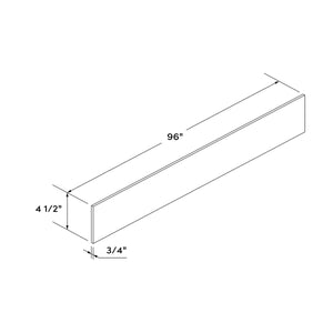 Toe Kick - Gray Shaker - Craft Cabinetry Image Specifications