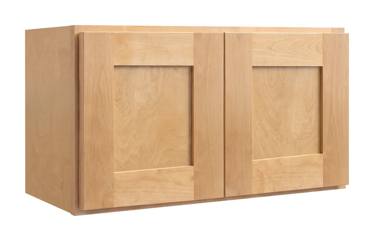 36”W x 15”H Wall Assembled Cabinet - Natural Shaker - Craft Cabinetry