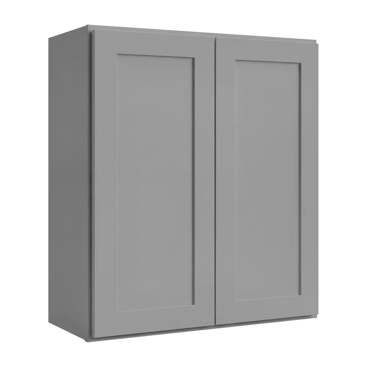 24”W x 30”H Wall Assembled Cabinet - Gray Shaker - Craft Cabinetry