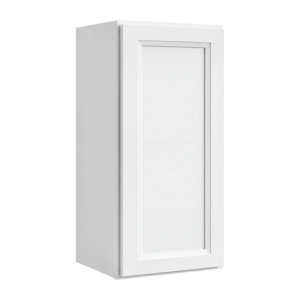 12”W x 42”H Wall Assembled Cabinet - White Recessed - Craft Cabinetry