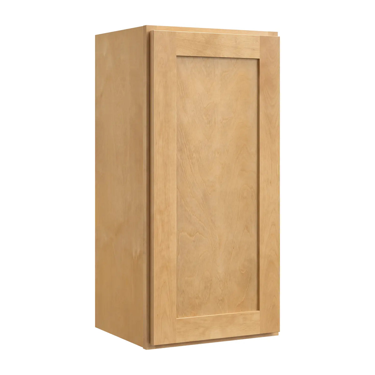 12”W x 42”H Wall Cabinet - Natural Shaker - Craft Cabinetry