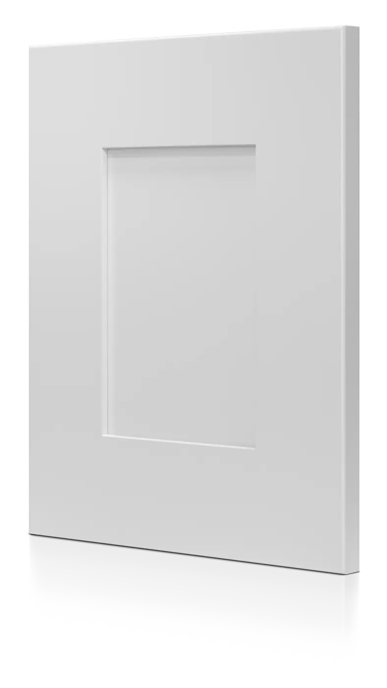 White Shaker Door Sample - RTA Cabinets - Craft Cabinetry
